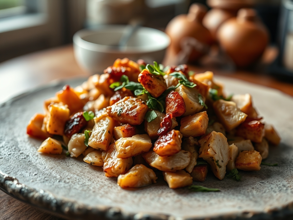 chopped chicken recipes