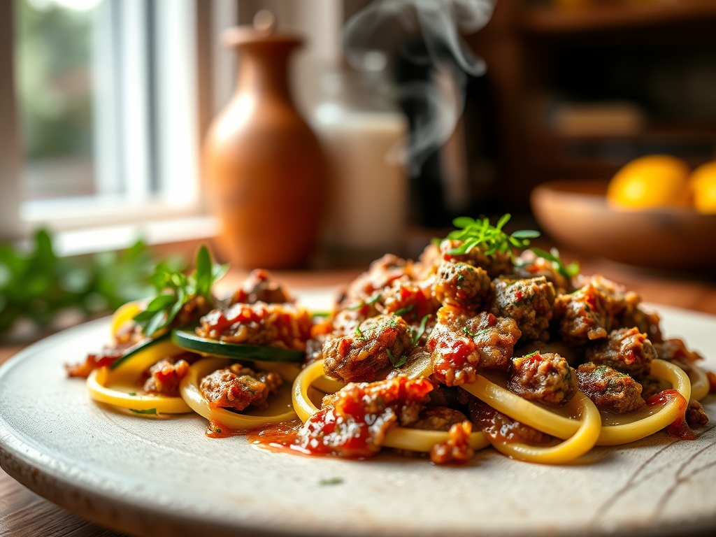 italian zucchini and ground beef recipes