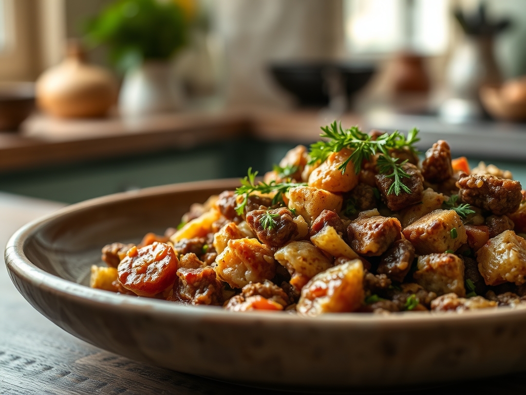 stove top stuffing and ground beef recipes